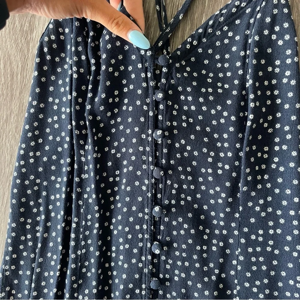 Abercrombie & Fitch Navy Maxi Dress
